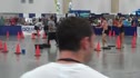 155# Travis Holley  regroups and knocks out a 265# squat clean