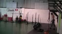 CrossFit Ireland does a Blair Morrison sandbag WOD