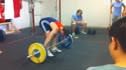Oly Athtlete Competition-Deep Ellum's Eric Snatches 90 KG