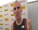 Andrew Baddeley after the Emersley Carr Mile at the 2010 Diamond League London Grand Prix