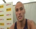 Andy Turner after the 110m Hurdles at the 2010 Diamond League London Grand Prix