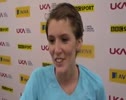 Beth Potter after the U20's 3000m at the 2010 Diamond League London Grand Prix