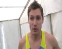 David Gillick after the 400m at the 2010 Diamond League London