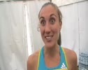 Lisa Dobriskey after a busy weekend competing in the 1500m and 800m at the 2010 Diamond League London