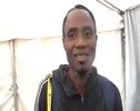 Samson Oni after the High Jump at the 2010 Diamond League London