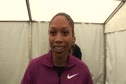 Allyson Felix after double win in 200:400 at 2010 London Diamond League