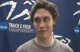 Frosh Curtis Beach after 12th in Hep and 1k Hep WR at the 2010 NCAA Indoor Championships