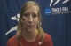 Frosh Stephanie Brown after 800 prelims 2010 NCAA Indoor Championships