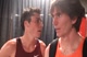Garrett and Elliot Heath after the 1500 Prelims 2010 USATF Championships