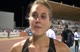 Heather Dorniden after 800 at 2010 Lignano