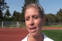 Maggie Vessey after workout spring 2010