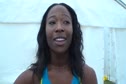 Marshavet Meyers after big 100 win at 2010 London Diamond League