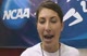 Mihaela Susa After Qualifying for 1 Mile Run Final 2010 NCAA Indoor Championships