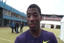 Ronnie Ash after 110H at 2010 London Diamond League