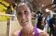 Shannon Rowbury after big 3k PB 8:31 and #2 all-time at 2010 Monaco Diamond League