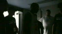 Artenas Young in back right before his fight