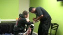 Dressing room prefight