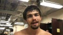John Andel post fight