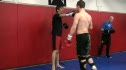 Superman punches