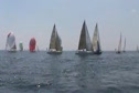 Race #2 Circle B, J109's leeward rounding