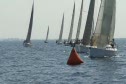 Race #3, first windward rounding, J109 NA's