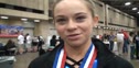 Emma Sibson of Golden Grip, Jr B National Vault Champion