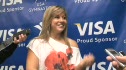 Shawn Johnson at 2009 Visa Championships as a Spectator