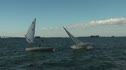 Annie Haeger Goes for a Swim in Radial Race 5