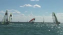 Outteridge/Jensen Red Race 6 Capsize