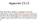 2010 Rule Change 3 - Appendix C2.12