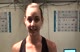 Molly Huddle after 5k American Record 14:44.76 2010 Brussels Diamond League